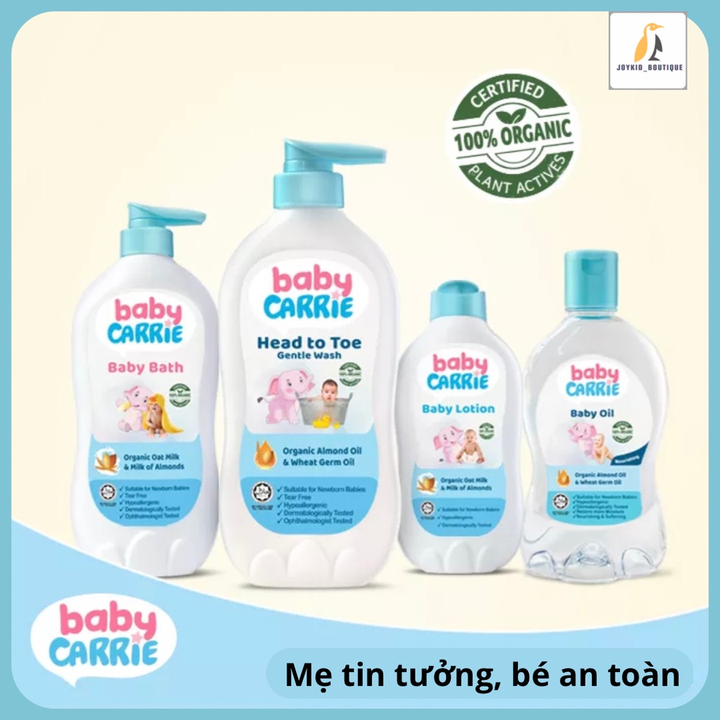 Dầu massage Baby Carrie Oil-Calming 100ml