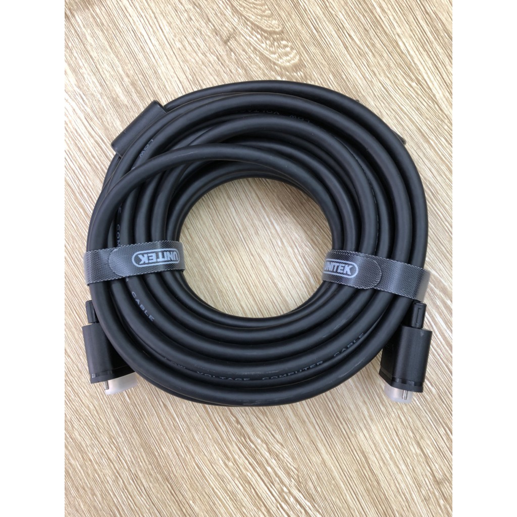 Cáp Màn Hình VGA 10M Unitek (3C+6) YC506