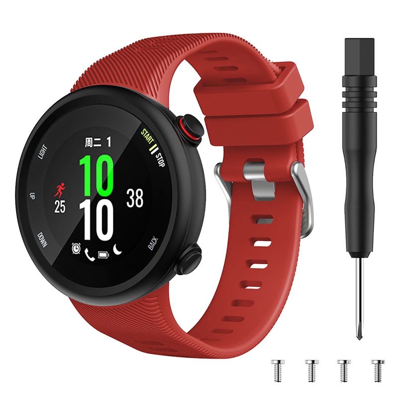 Dây Đeo Silicone Thay Thế Cho Đồng Hồ Thông Minh Garmin Forerunner 45 Garmin bơi 2