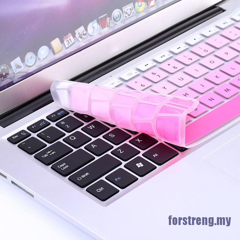 Vỏ Silicone Màu Cầu Vồng Bảo Vệ Bàn Phím Cho Imac Macbook Pro 1