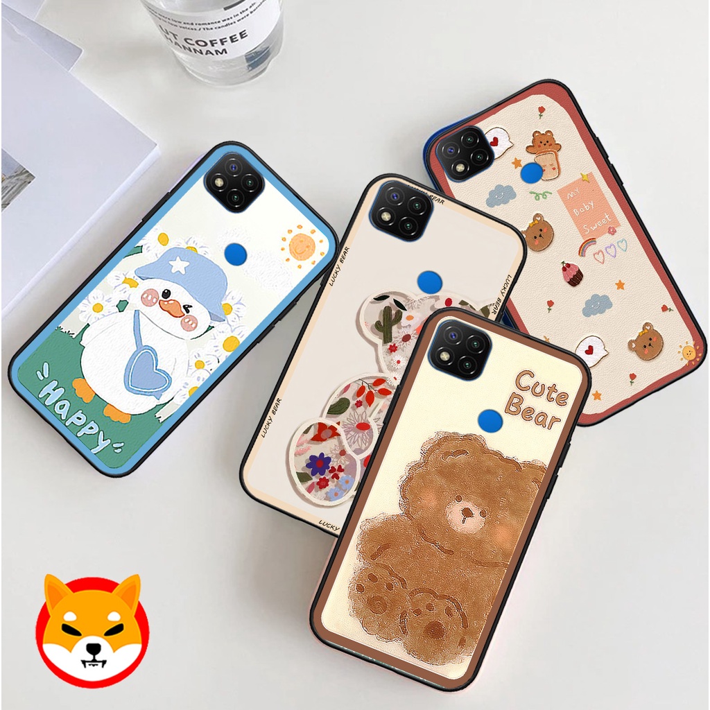 Ốp Xiaomi Redmi 9C / 9T in hình gấu , trái tim , vịt cute duck dễ thương