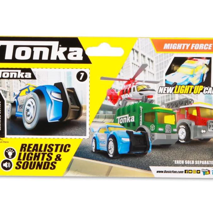 Mô Hình Tàu Cảnh Sát Tonka Mighty Force Light & Âm Thanh Độc Đáo