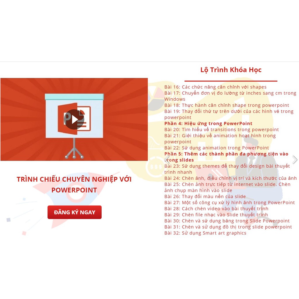 Toàn quốc- - Combo 4 FULL khóa học THÀNH THẠO TIN HỌC VĂN PHÒNG -
