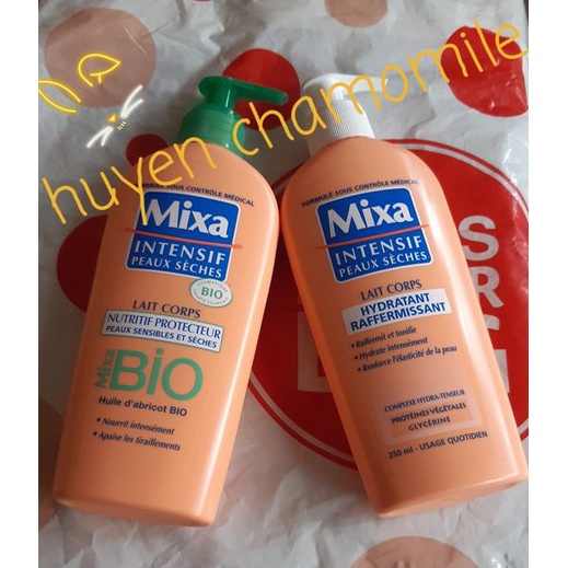 Bill Pháp Kem dưỡng ẩm Mixa 250ml