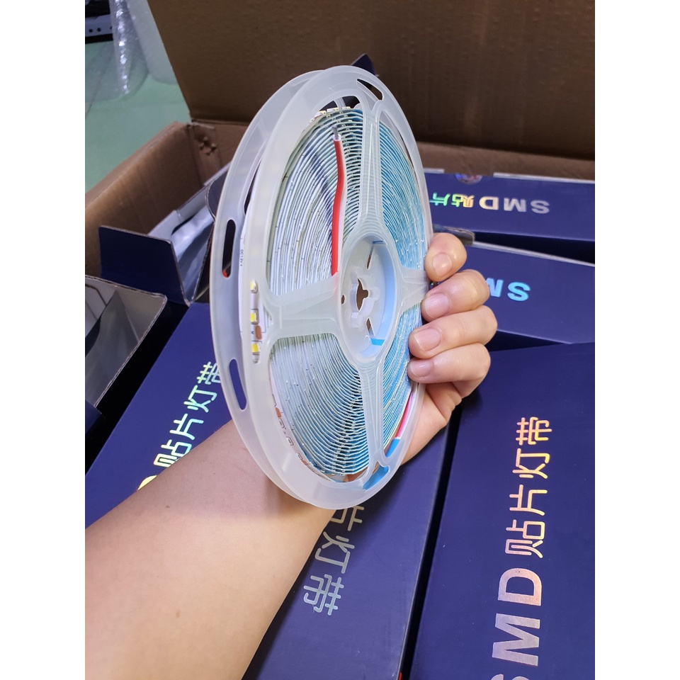 Cuộn led dây dán siêu dính 2835- Cuộn dài 10m