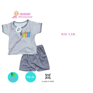 Cộc Tay MinkyMom Kẻ  Cho Bé trai/ bé gái (5-18kg)
