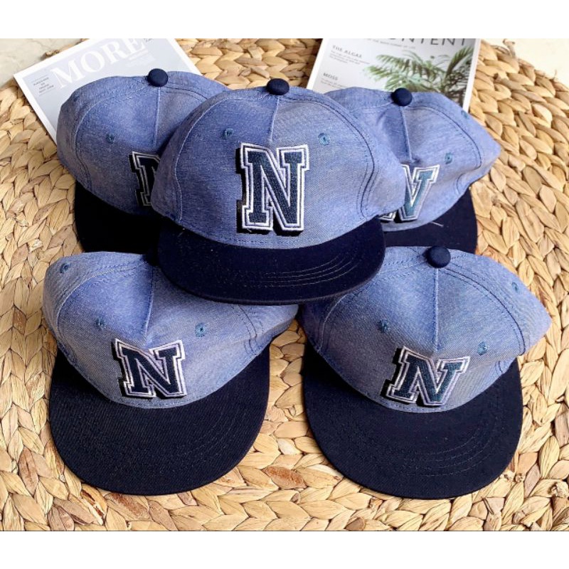 Mũ lưỡi trai cho bé trai 2 đến 6 tuổi, nón hiphop Snapback trẻ em cá tính  - Nấc cài nhựa