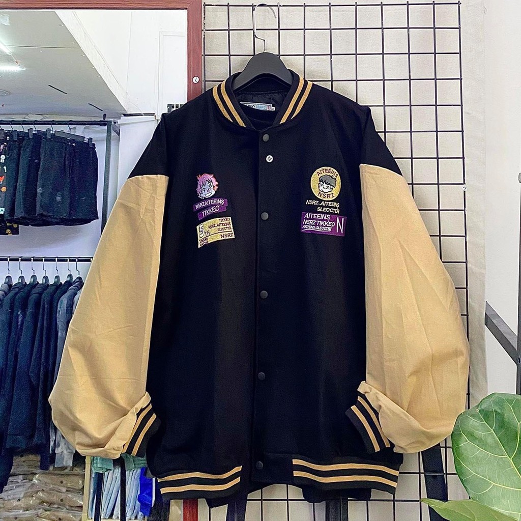 Áo bomber tikkeo ảnh thật | BigBuy360 - bigbuy360.vn