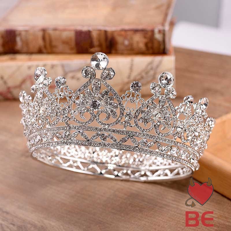 YADORNOS Vương miện đính đá sang trọng cho cô dâu độc đáo sáng tạo