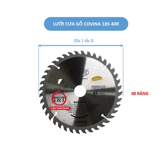 Lưỡi cưa gỗ 180 40 răng covina