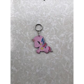 Móc khóa ngựa một sừng