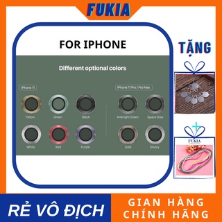 Khung dán bảo vệ mắt camera IPhone 11 / Pro / Pro Max chính hãng Blueo siêu cao cấp