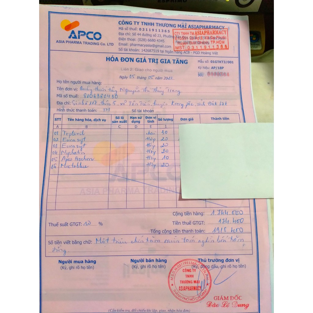 TOPLEXIN Apco Lọ 24 viên giúp giảm ho, long đàm