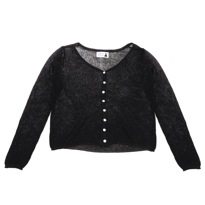 Áo Khoác Len Cardigan Mềm Mại Dài Tay Đính Nút Trước Thời Trang Cho Nữ
