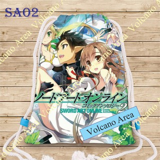Balo dây rút Sword Art Online (2 mẫu) - in theo yêu cầu Anime, Manga