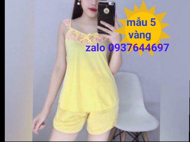 đồ bộ ngủ thun lạnh size 2 từ 47-52kg | BigBuy360 - bigbuy360.vn