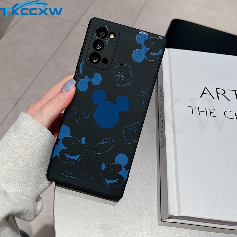 Ốp Điện Thoại TPU Hình Mickey Minnie Cho Samsung Galaxy S22 S21 S20 S10 Plus Note 20 S20 S21 S22 Ultra S20 S21 FE Note 10+