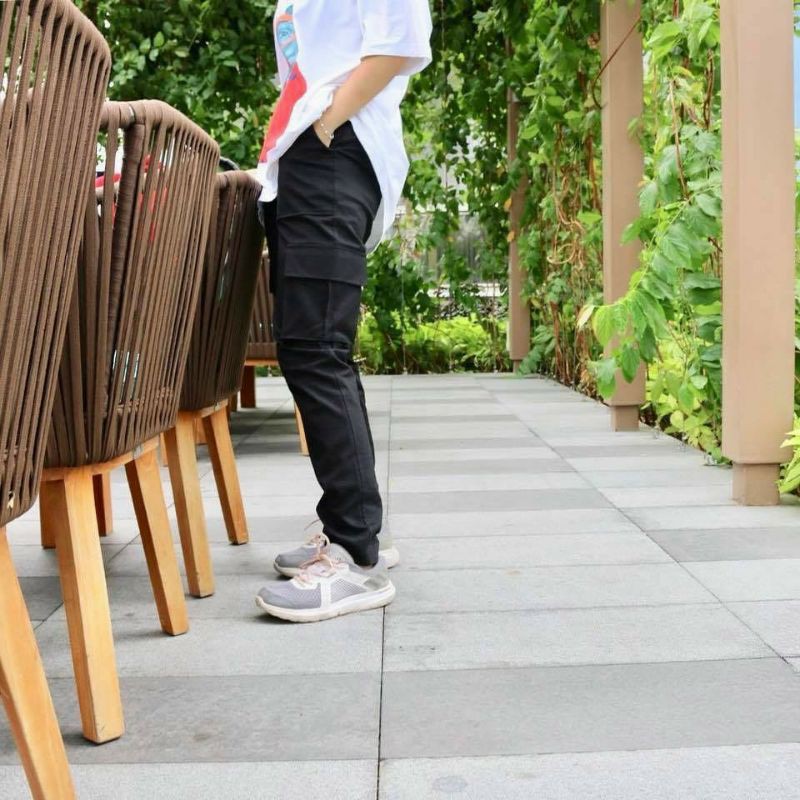 [Hình thật] Quần Kaki Box túi hộp Unisex