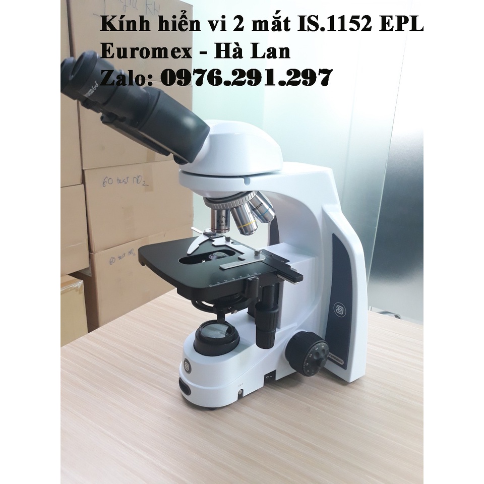 Kính hiển vi 2 mắt Euromex Hà Lan IS.1152.EPL - Kính hiển vi 2 mắt quang học dòng iScope