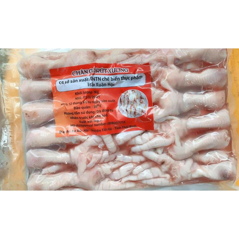 CHÂN GÀ RÚT XƯƠNG 1KG