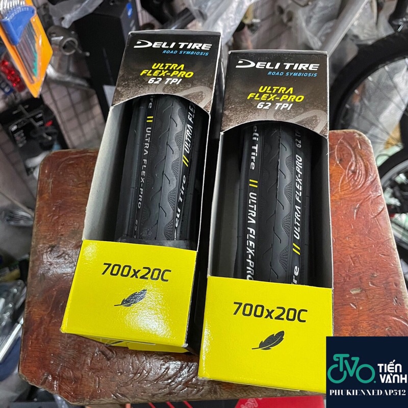 Vỏ xe đạp Deli Ultra Flex 700x20c