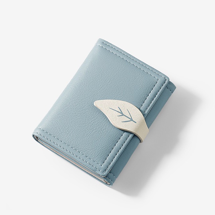 Faya - Ví ngắn cầm tay họa chiếc lá V160