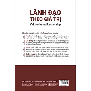 Sách - Lãnh Đạo Theo Giá Trị (Bìa Cứng)