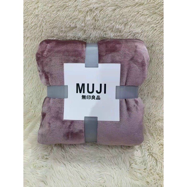 [SIÊU SỐC] Chăn lông tuyết Muji kích thước 2m x 2.3m (Siêu mềm mịn)