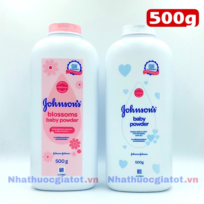 PHẤN THƠM JOHNSON’S BABY CHAI KHỔNG LỒ 500G