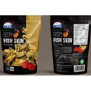 Da cá vị trứng muối 100gr