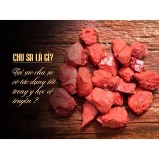 10g Đá Phong Thuỷ Chu Sa