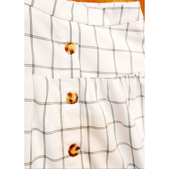 Chân váy kẻ sọc 2hand sz S