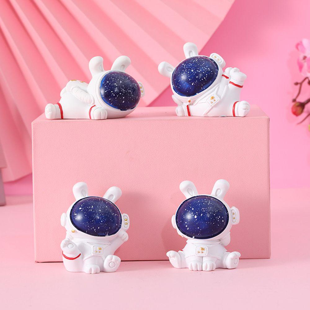 Mô Hình Điêu Khắc Phi Hành Gia Bằng Nhựa Resin Trang Trí Nội Thất Xe Hơi