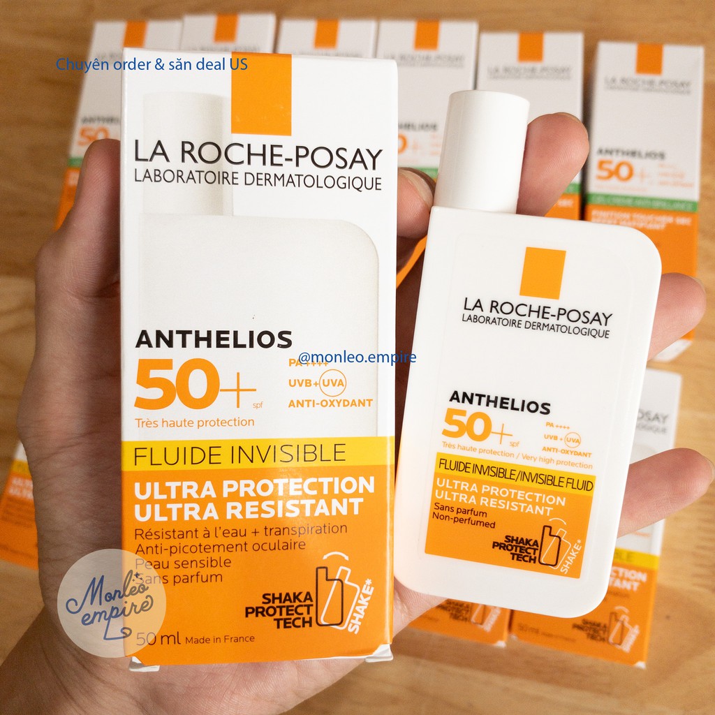 Kem chống nắng La Roche Posay ANTHELIOS INVISIBLE FLUID SPF50+ 50ml
