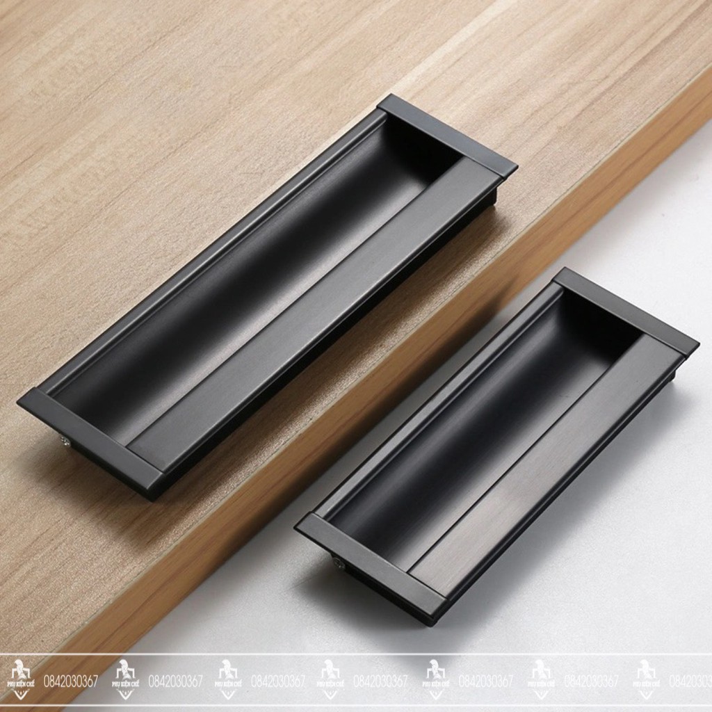 Tay nắm âm ,tủ bếp , tủ quần áo bảo hàng 24 tháng tay nắm hơp kim nhôm cao cấp