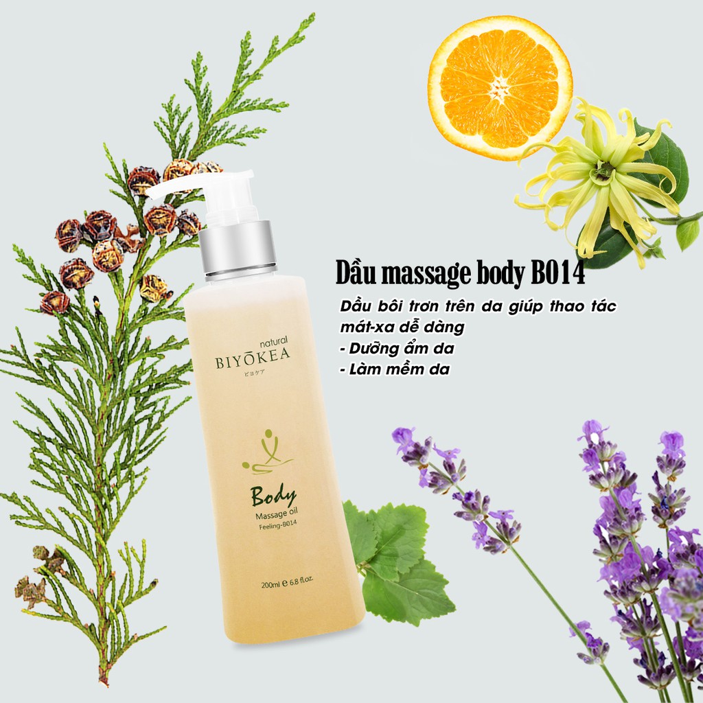 Dầu Massage Body Premium Feeling B014 200ml