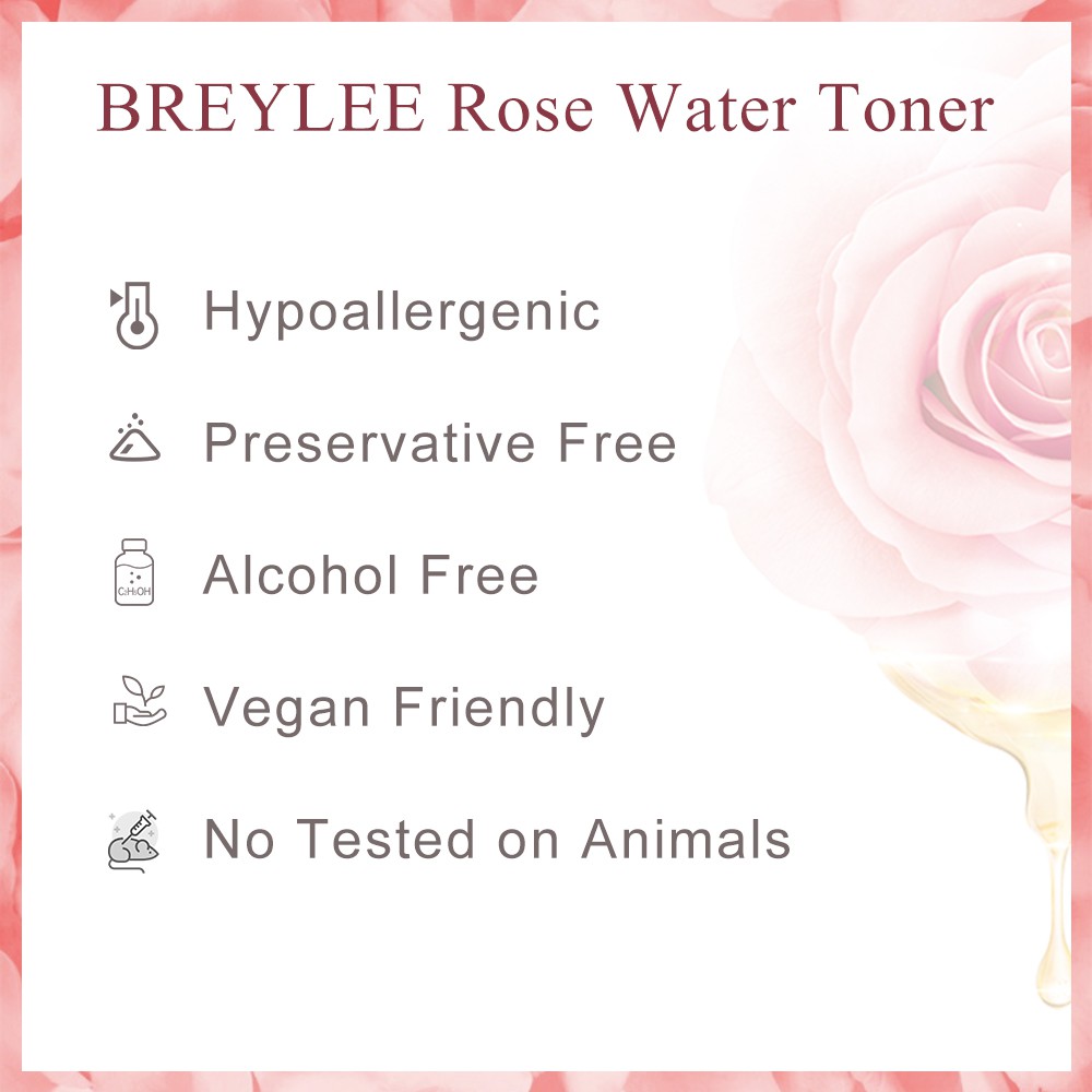 Nước Hoa Hồng BREYLEE Dưỡng Da 100ml