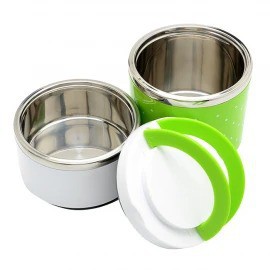 Cặp Lồng Cơm Giữ Nhiệt 2 Tầng Lunch Box 930ml Có Quai Xách