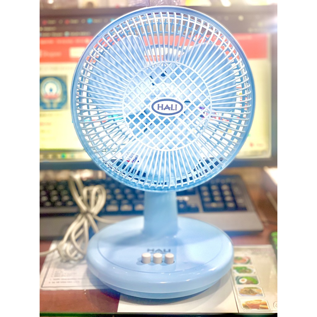 [CÓ NOWSHIP 1H] Quạt Bàn Mini HM1 HALI 28W Hàng Chính Hãng- BH 1 năm