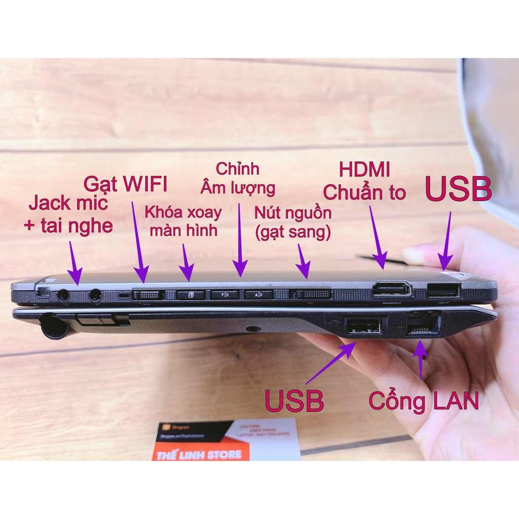 [Mã ELCL2MIL giảm 7% đơn 2TR] Laptop 2 trong 1 Fujitsu Q702 - Core i5 3427U Ram 4G 64G | BigBuy360 - bigbuy360.vn