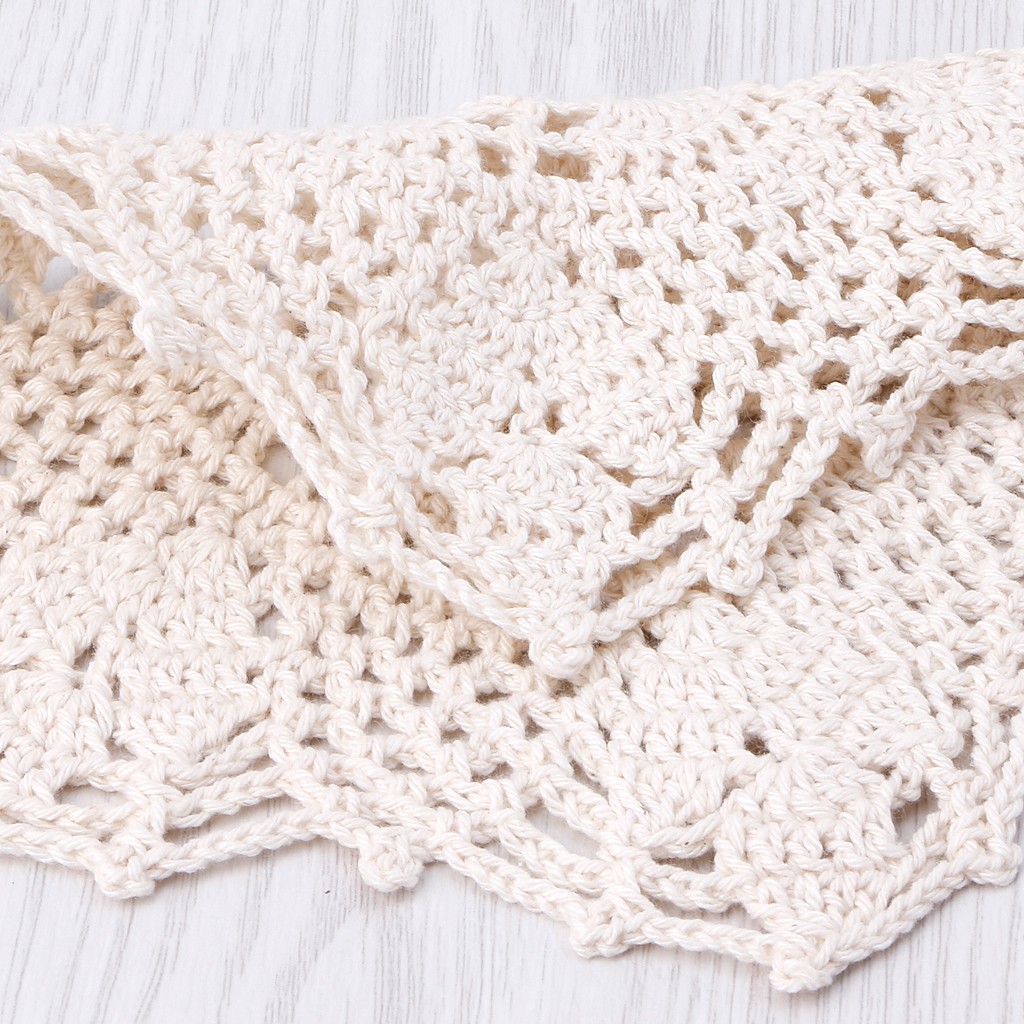 Miếng Lót Ly Hình Hoa Bằng Vải Cotton