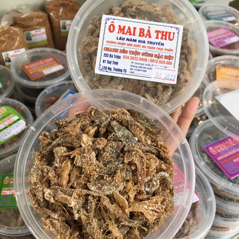 Ô mai chanh ngậm ho Bà Thu