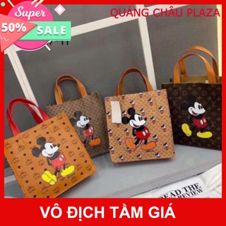 D131Túi xách in chuột mickey bắt mắt