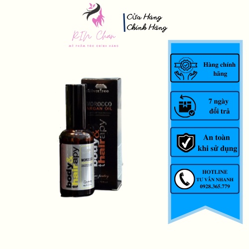 TINH DẦU DƯỠNG TÓC MOROCCO ARGAN OIL - BODY & THAIRAPY 80ML, Rin Chan Store