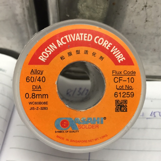 Thiếc 0,8 - 500g Asahi