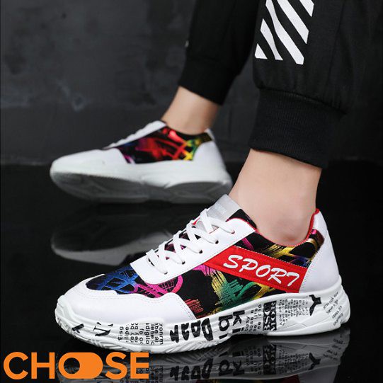 Giày Nam Choose Sneaker Phối Nhiều Màu Kiểu Dáng GEOMATRIC Thu Đông | BigBuy360 - bigbuy360.vn