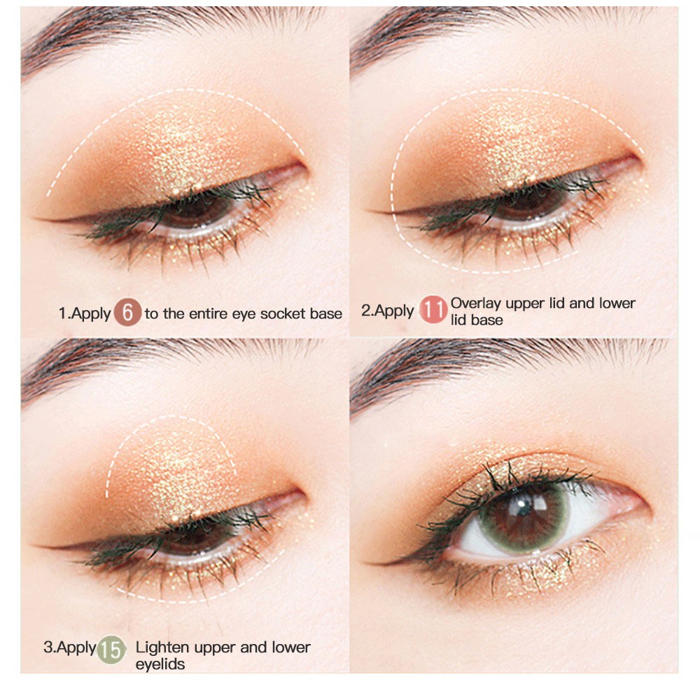 (Hàng Mới Về) Bộ Mỹ Phẩm Trang Điểm Chuyên Nghiệp Gồm Phấn Mắt / Son Môi / Chì Kẻ Mày / Son Môi Trang Điểm Chuyên Nghiệp | BigBuy360 - bigbuy360.vn