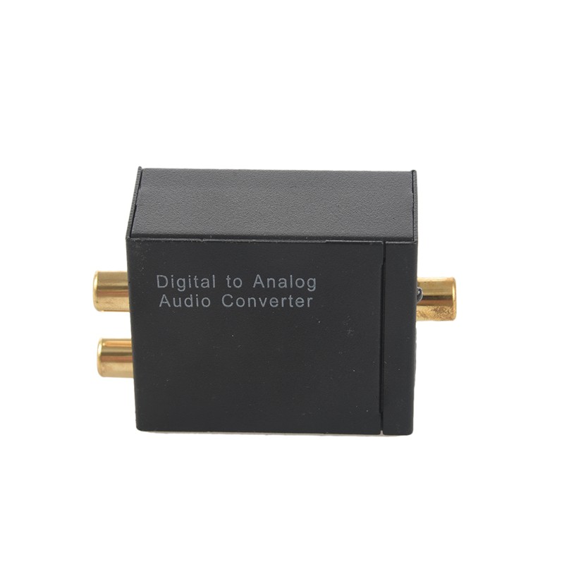 Digital to Analog Audio Converter Amplifier Decoder Optical Fiber Co