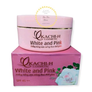 Kem Body White And Pink Kachi-h Dưỡng Trắng Da Toàn Thân
