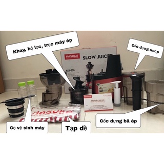 máy ép chậm (làm được kem)